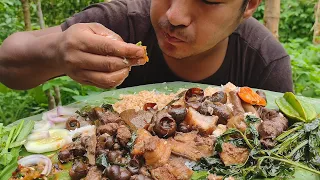 Pork with snail Naga style one of my favorite naga dish || kents vlog.