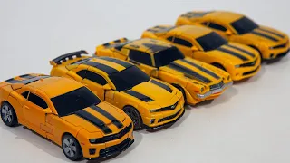 Transformers Movie Studio Series REPAINT Deluxe Camaro Bumblebee 5 Vehicles Car Robots Toys