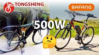 Tongsheng TSDZ2 or Bafang BBS02B - 500W Mid-drive Comparison... Which one to choose?