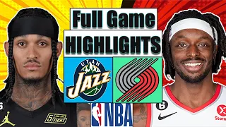 Utah Jazz Vs Portland Trail Blazers Full Game HIGHLIGHTS | 2022 NBA Regular Season