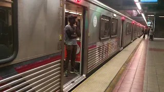 Metro Red Line And Test Train Caught On Tape At WestLake MacArthur Park Station