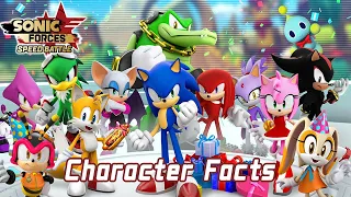 Sonic Forces Speed Battle: All Characters with Trivia (2018)