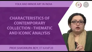 Characteristics of Contemporary Collection- Thematic and Iconic Analysis