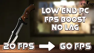 Lag & Stutter Fix Guide (CSGO) On A "Low End" PC | FPS Boost Guide For CSGO in 2022 !!!