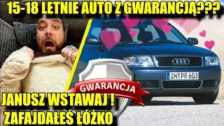 15-18 LETNIE AUTO Z GWARANCJĄ??? JANUSZ WSTAWAJ ! ZAFAJDAŁEŚ ŁÓŻKO. Patologia autohandli