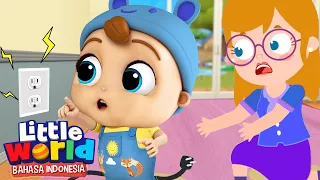 Hati-Hati Saat Bermain, Kamu Bisa Terluka | Kartun Anak | Little World Bahasa Indonesia