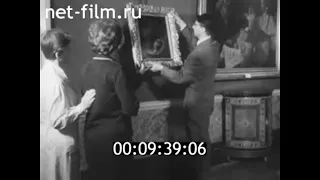 1968г. Ленинград. Эрмитаж. Рембрандт "Поклонение волхвов".