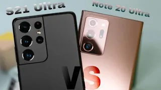 أفضل جهاز من سامسونج || المقارنة الشاملة بين S21 Ultra و Note 20 Ultra .. القديم أفضل ؟!!