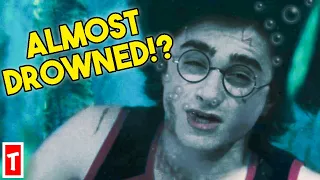Harry Potter Cast Struggles On Set Filming