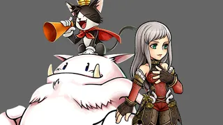 【DFFOO】Cait Sith with Arciela BT buff still deals quite a large amount of AOE Damage