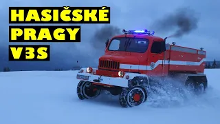 PRAGA V3S u hasičů v Česku a na Slovensku!