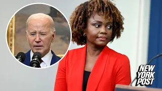 Karine Jean-Pierre blasts ‘insulting’ radio host for asking if Biden has dementia