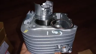 Old Access 125 Engine Cylinder Piston Kit | UNBOXING | Parts Kit 2022 - Price Review