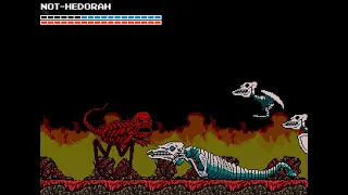 Nes Godzilla Creepypasta Mugen: Red challenges Not-Hedorah for survival