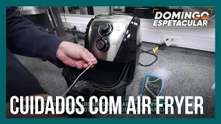 Risco de explosão? Saiba os cuidados necessários para utilizar as air fryers