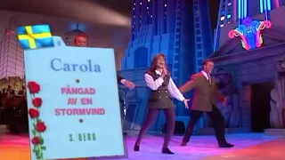 Carola - Fångad av en stormvind (Captured by a love storm) reprise live Eurovision 1991 HD
