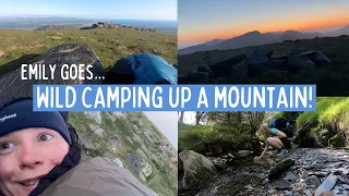 Personal Challenge! // SOLO Wild Camp up a Mountain // My RecoverED Adventures