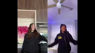 charli damelio's iconic #duet with jalaiah harmon dancing the original renegade'🐐🔥👑