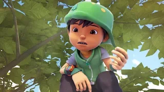 BoBoiBoy Daun appearance