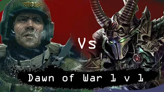 Dawn of War  Soulstorm 1 v 1 Imperial Guard vs Dark Eldar