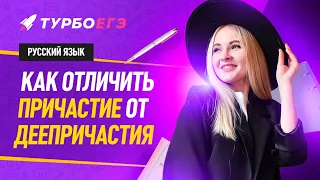 Как отличить причастие от деепричастия? | 17 задание ЕГЭ: русский язык