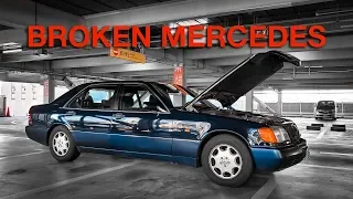 My CHEAP V12 Mercedes is BROKEN (the $12,000 Exhaust is Fine)