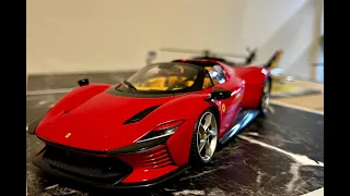 BBURAGO 1:18   FERRARI DAYTONA SP3 SPIDER CLOSED VERSION