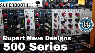 Superbooth 2023: Ruper Neve Designs 500 Series and RNDi-8  Quality processing for your synths