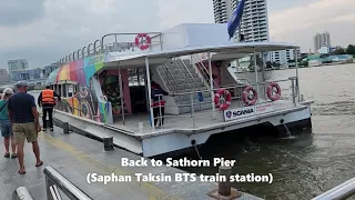 DIY: from Saphan Taksin  Train station (BTS) to Khaosan road and back