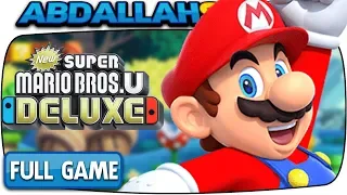 New Super Mario Bros U Deluxe - FULL GAME 100% Walkthrough (Nintendo Switch)