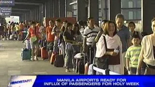 Manila airports ready for influx of passengers for Holy Week