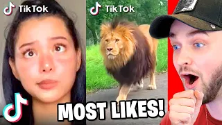 *TOP 50* Most Liked TikToks of All Time! (2021)