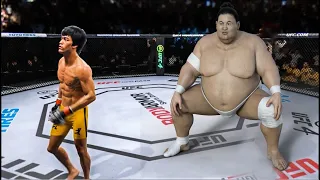 Bruce Lee vs Queen Sumo ( EA Sports UFC 4 ) wwe mma