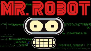 MR ROBOT VS FUTURAMA МЭШАП