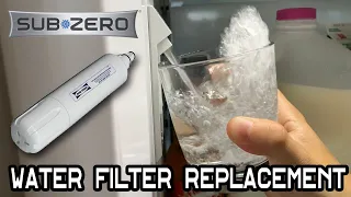 How to Replace Sub-Zero Water Filter Cartridge 4204490