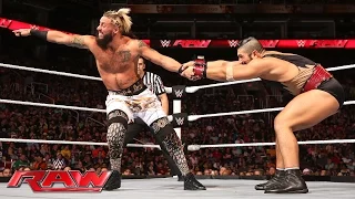 Enzo Amore & Big Cass vs. The Vaudevillains: Raw, 20. Juni 2016