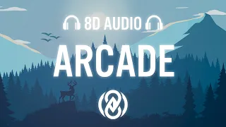 Duncan Laurence - Arcade (Lyrics) | 8D Audio) ft. FLETCHER 🎧