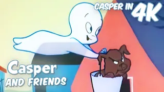 Casper Teaches Squealy To Be Clean 🧼 | Casper and Friends in 4K | 1.5 Hour Compilation | Cartoon