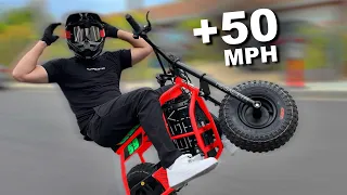 I Built the CHEAPEST Electric Mini Bike!