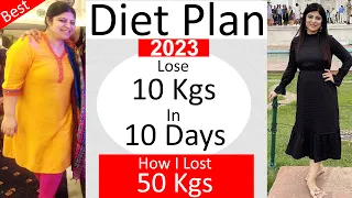 Diet Plan How To Lose Weight Fast In Hindi | Lose 10 Kgs In 10 Days|Best Diet Plan| Dr. Shikha Singh