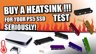 PS5 SSD Upgrades - WHY YOU 100% NEED A HEATSINK! (HEAT TEST!)