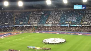 Napoli - Real Madrid: urlo "the Champions" da brividi!