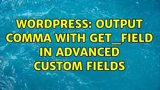 Wordpress: Output comma with get_field in Advanced Custom Fields