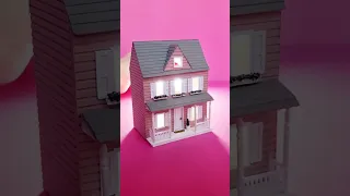 Miniature DOLLHOUSE 🏠made with PAPER! DIY tutorial in description 👇