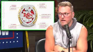 Pat McAfee Reacts To The Chiefs Super Bowl Rings