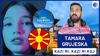 NORTH MACEDONIA 🇲🇰 JUNIOR EUROVISION 2023 | Tamara Grujeska - "Kazi Mi, Kazi Mi Koj" | REACTION