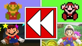 Evolution Of Mario Death's REVERSED!
