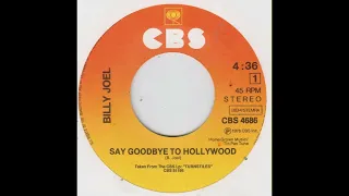 Billy Joel   Say Goodbye To Hollywood