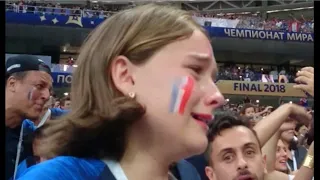 эмоции на финале ЧМ по футболу 2018