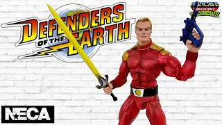 NECA Toys FLASH GORDON Defenders of the Earth Action Figure Review and Size Comparison